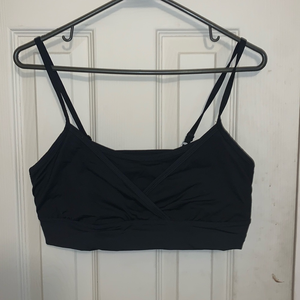 Bebe caged sports bra